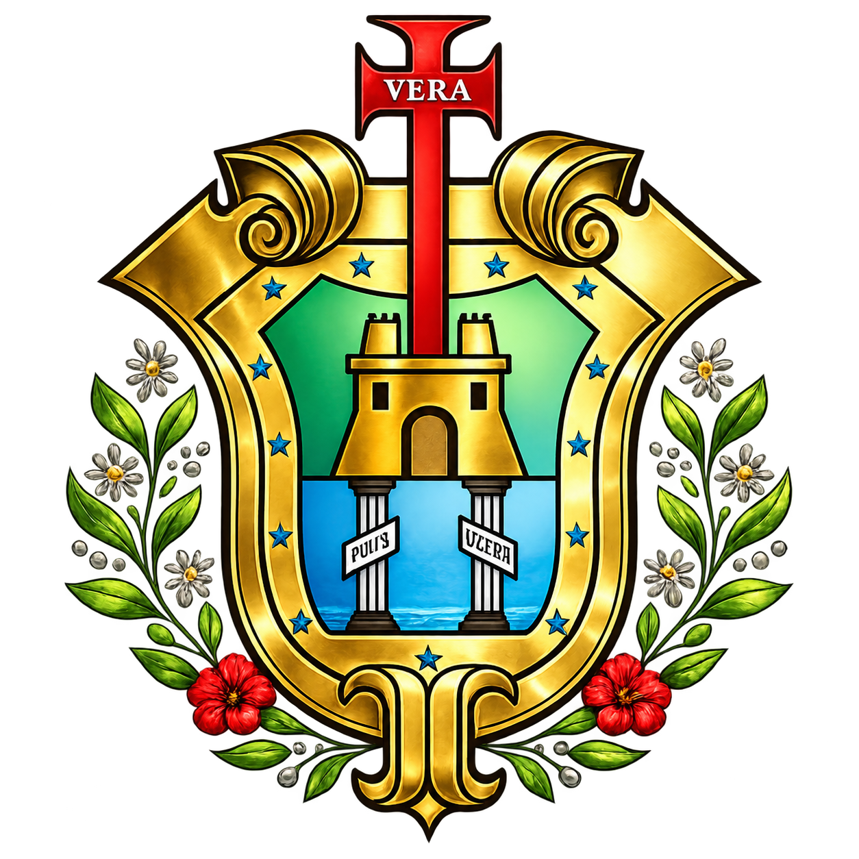 Escudo original de Veracruz